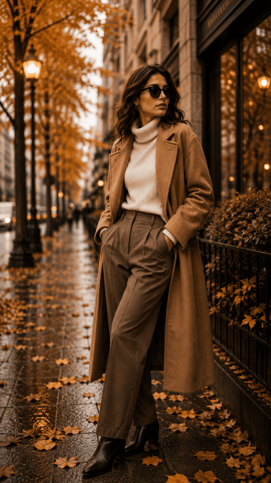 Autumn collection — rich tones and layered textures