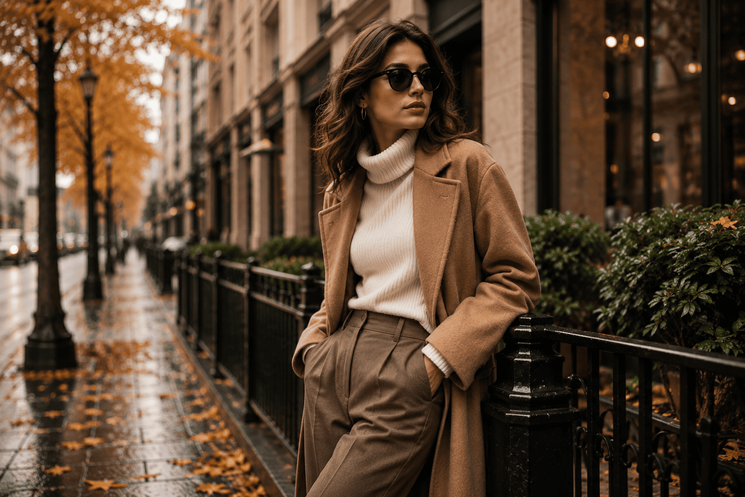 Autumn collection — rich tones and layered textures