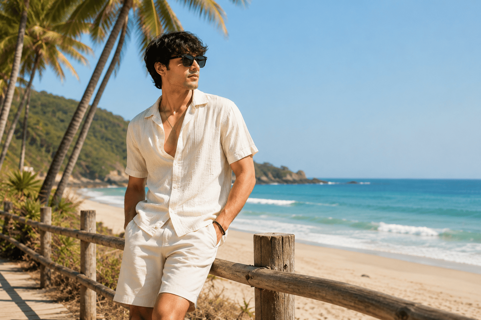 Summer collection — breathable fabrics for warm days