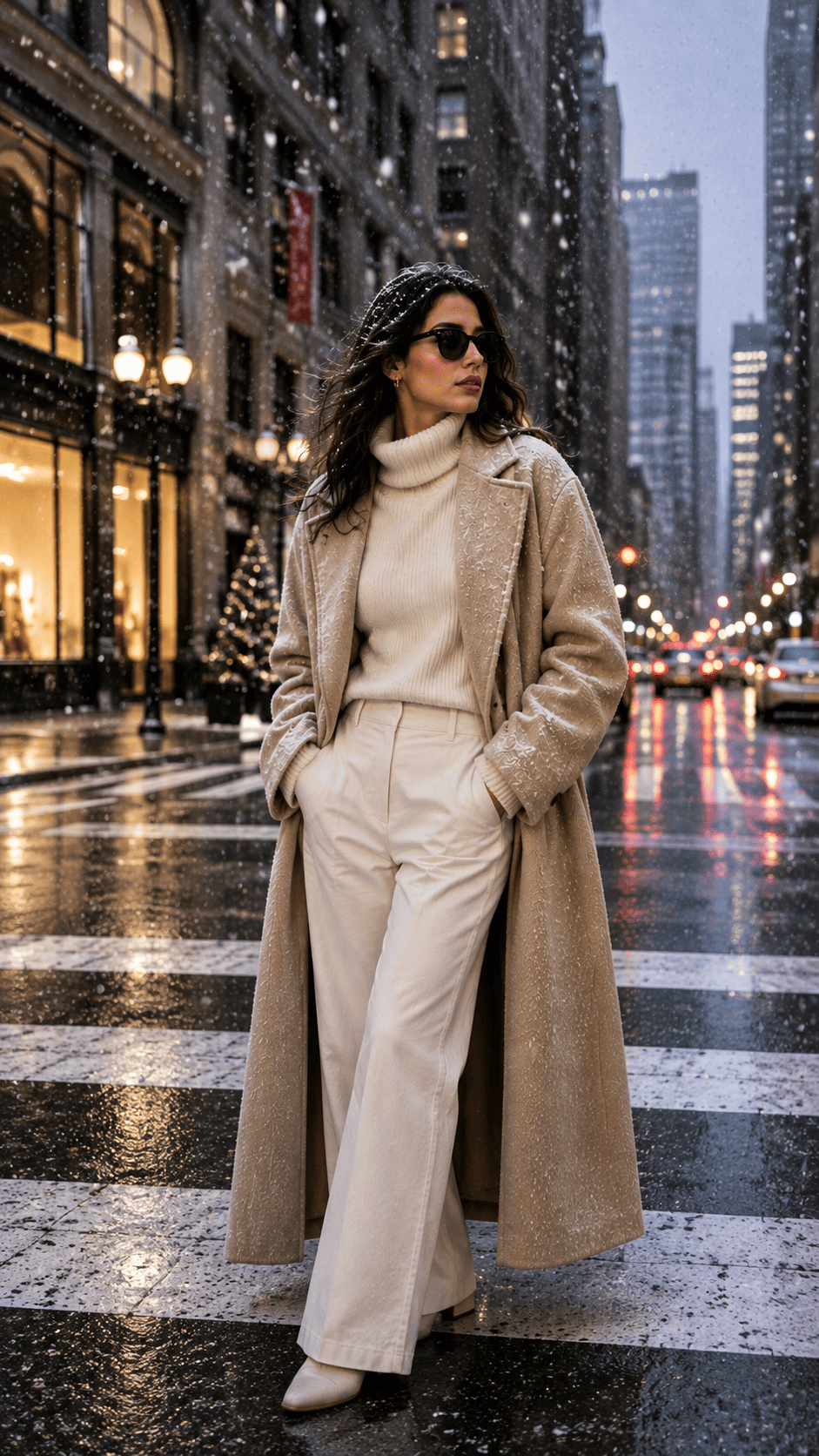 Winter collection — structured outerwear for the cold