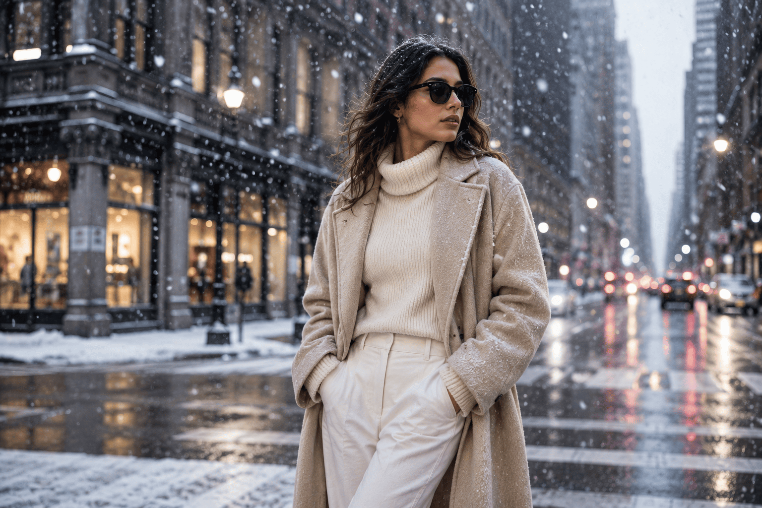Winter collection — structured outerwear for the cold